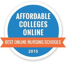 Best Nursing Schools of 2015 badge