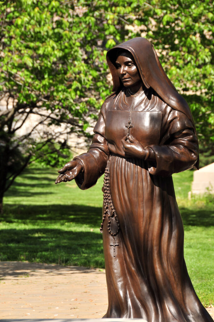 Saint Mother Theodore Guerin Sculpture