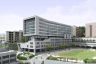 A campus building in South Korea