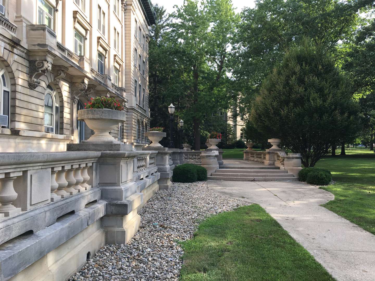 porch of Guerin Hall