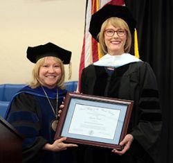 Suzanne Crouch with Dottie King