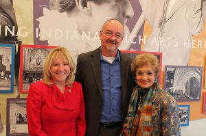 Dottie King, with husband Wayne, and State Rep. Shelia Klinker (D-Lafayette)