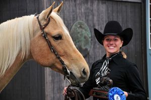 Western Team Student with Horse