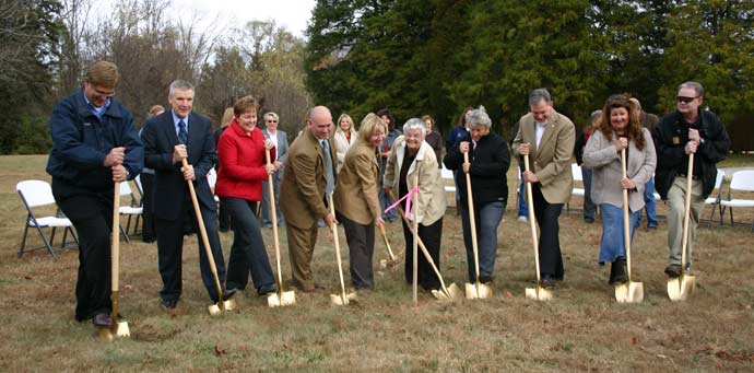 Verizon Groundbreaking celebration