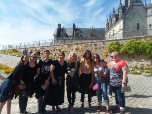 Students and faculty got the chance to visit the burial place of Leonardo da Vinci in the Royal Castle in Amboise.