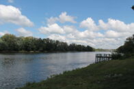 Photo of the Wabash River from Fairbanks Park