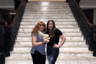 Emma and Shannon together on reveal night