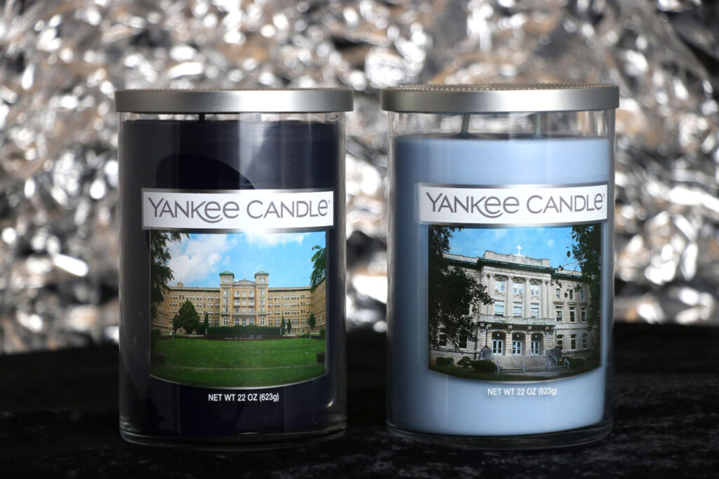 SMWC themed Yankee Candles