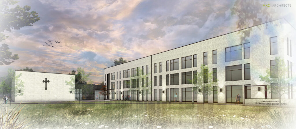 Rendering of the new buildings