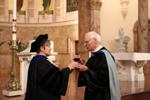 Dr. Paul at Baccalaureate