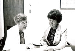 Sister Barbara and Sister Jeanne Knoerle