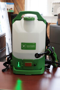 Sanitizing sprayer