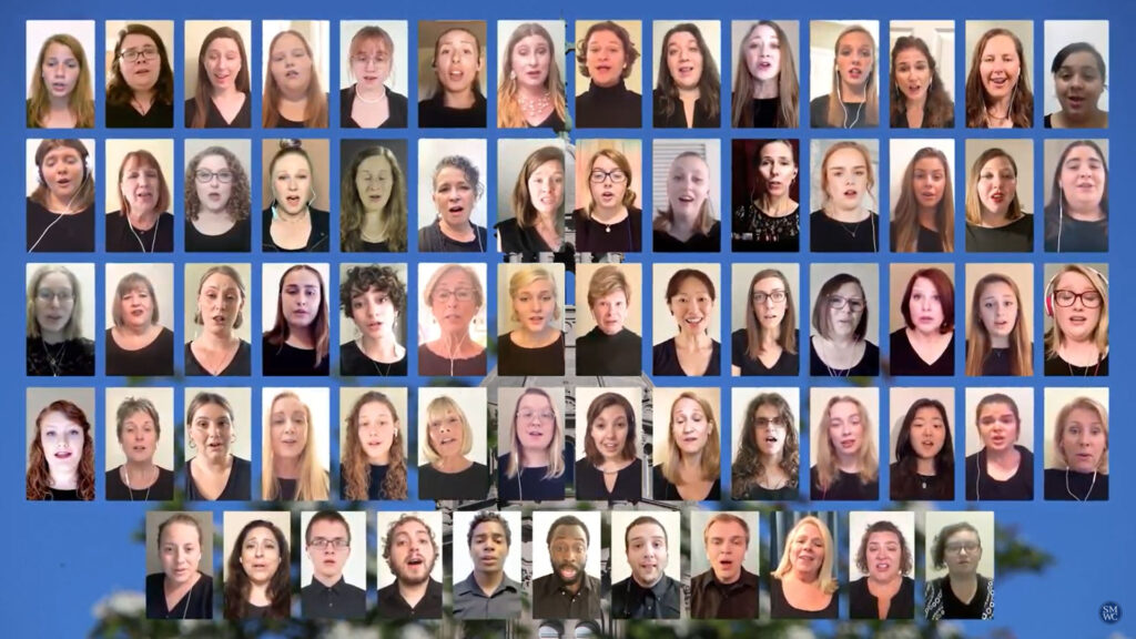 Link to The Ring Song virtual choir video