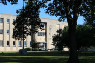 Exterior view of the library