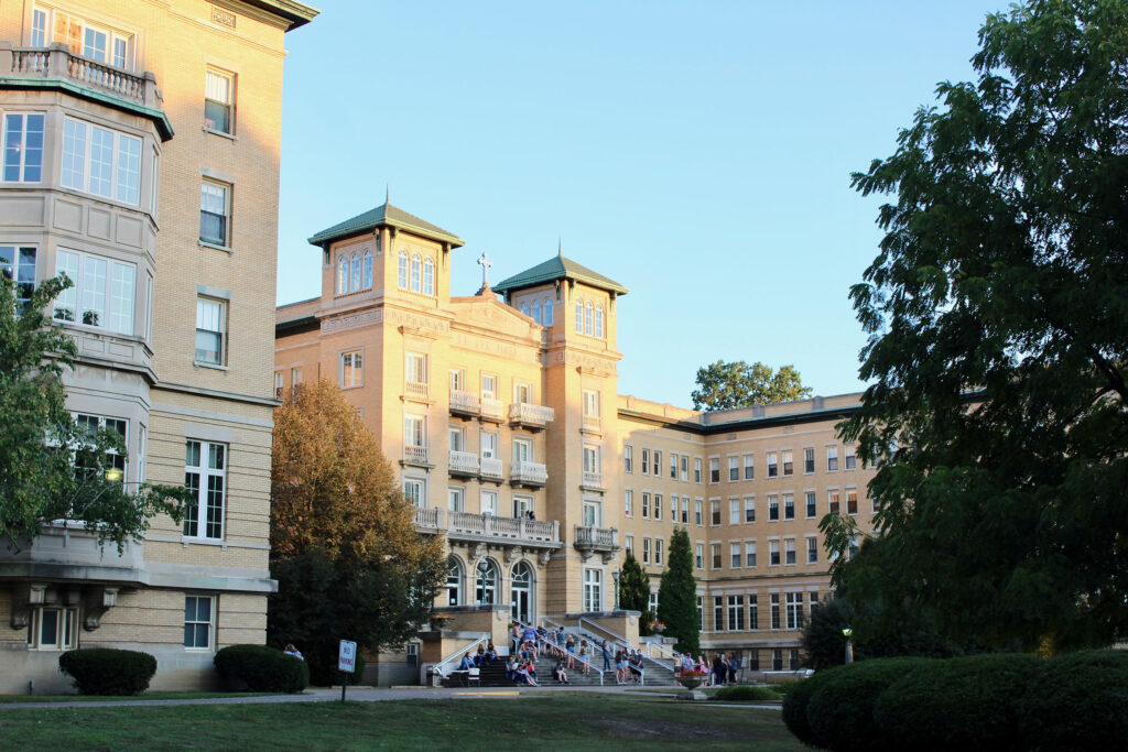 Scenic view of Le Fer Hall