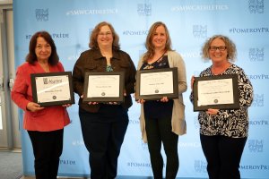The 2021 SMWC Pomeroy Faculty Awards winners