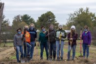 White Violet Center volunteers