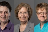 Deanna Bradley, Susan Gresham and Mary Dugan