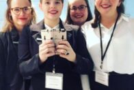 Ethics bowl team members