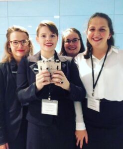 Ethics bowl team members