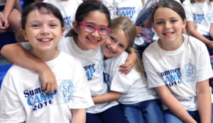 kids hanging out at a SMWC summer camp