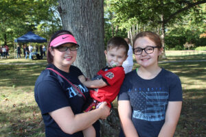 Group photo of the Patrick family