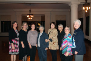 The Terre Haute Alumni club at the 2017 donor dinner