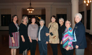 The Terre Haute Alumni club at the 2017 donor dinner