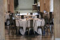 Guerin Hall rotunda - banquet setup