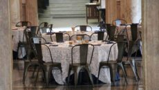 Guerin Hall rotunda - banquet setup